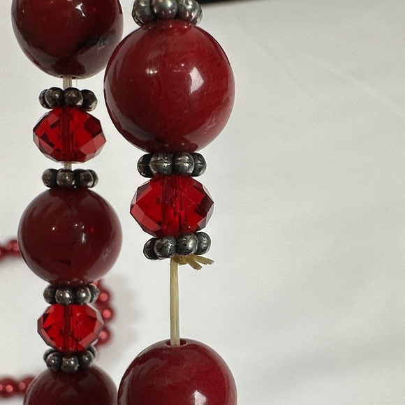 ✨ Stunning Red Bracelet Set – Perfect for Everyday Wear or Special Occasions ✨ - Picture 9 of 10